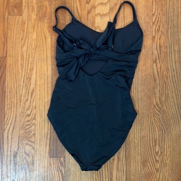 Andie The Honolulu One Piece LT Swimsuit Black size Small Tall NWT - Picture 5 of 10